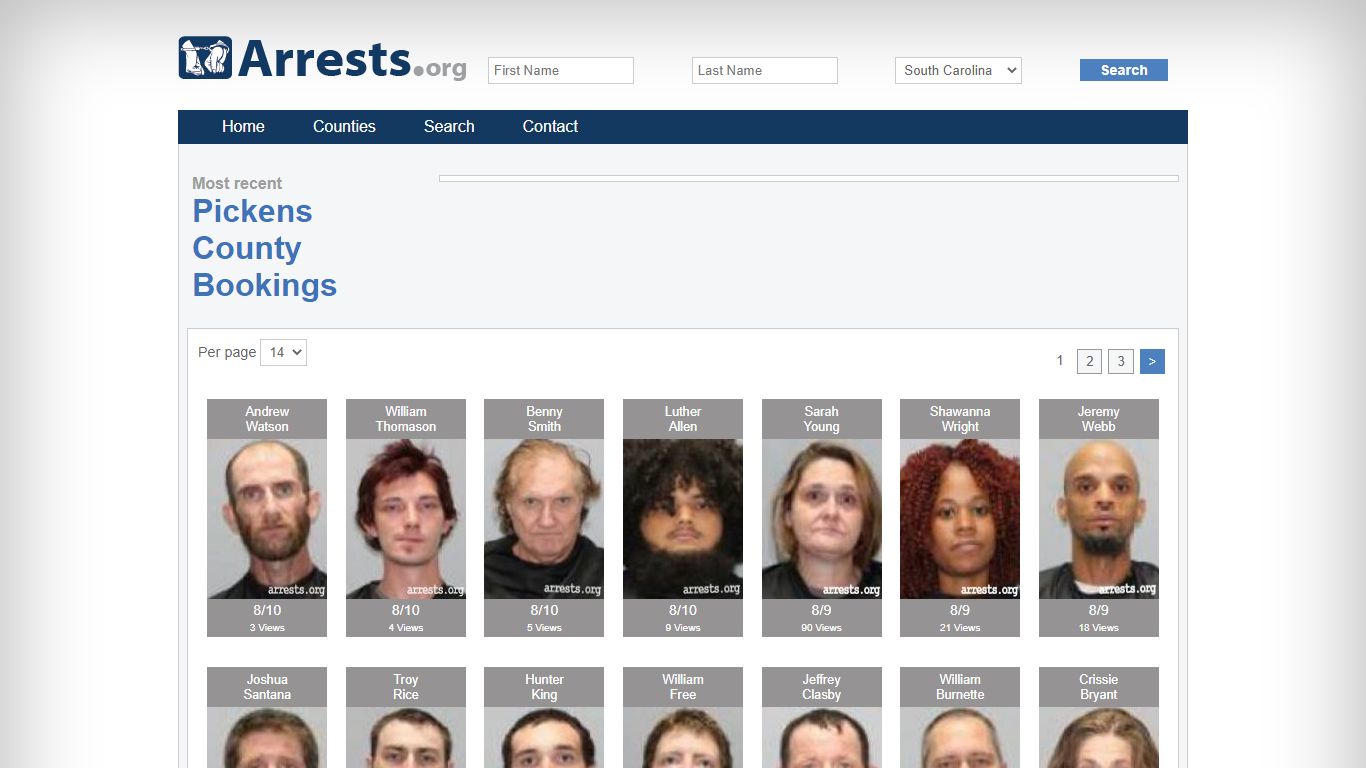 Pickens County Arrests and Inmate Search